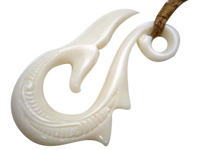 Special Order - Buffalo Bone Fi w/ Adjustable Hemp Cord