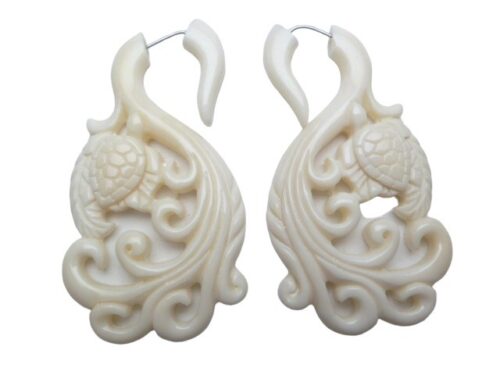 20-Buffalo Bone Earrings