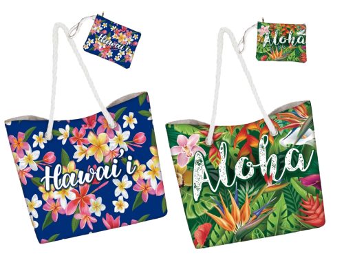 11-Rope Handle Beach Tote