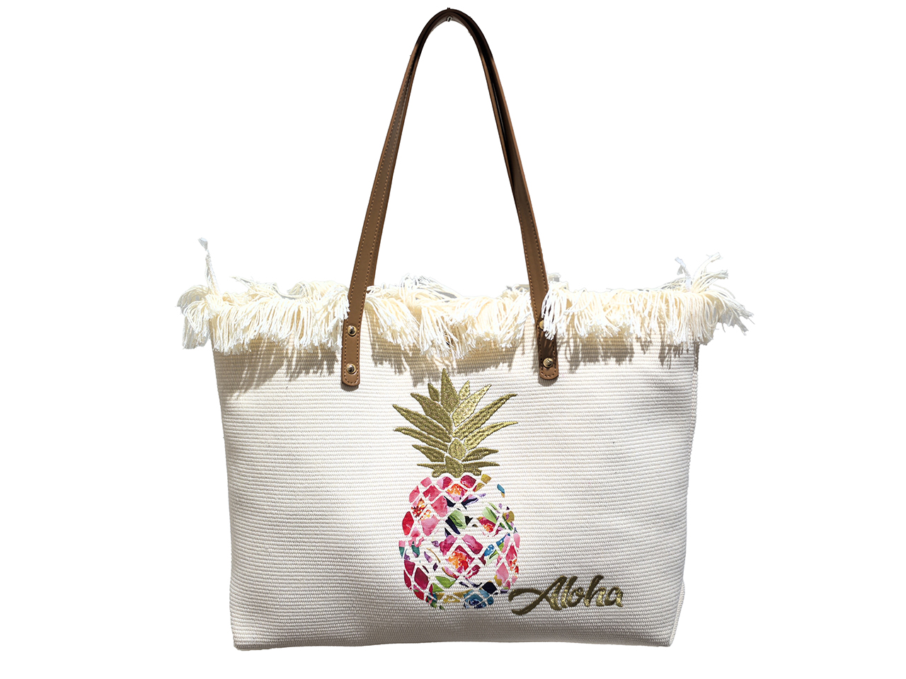 Petite Aqua Fresh Vacation Stamp Crinkle Top