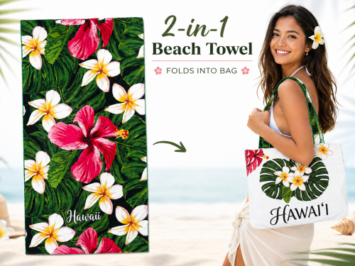 39-Microfiber Towel / Bag 2-in-1