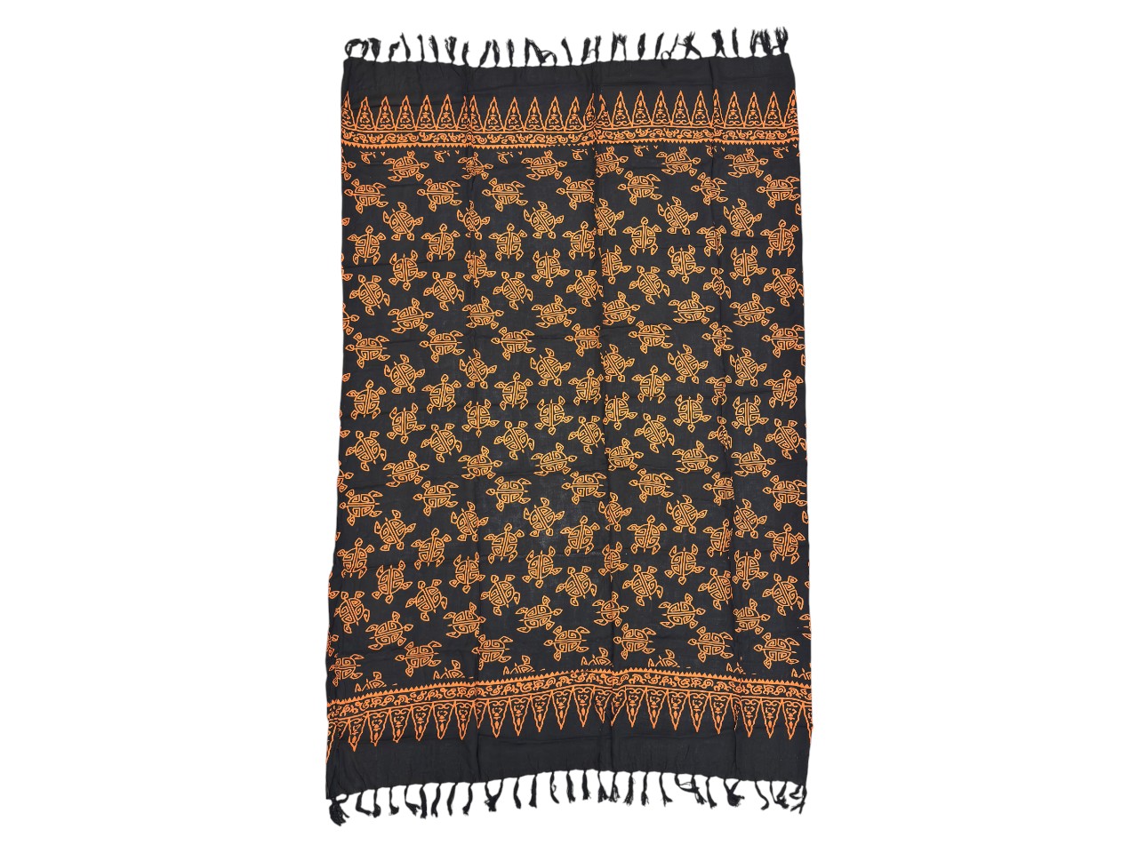 Assorted Color Tribal Turtle Rayon Sarong, 66/case, MOQ-6pcs - Image 2