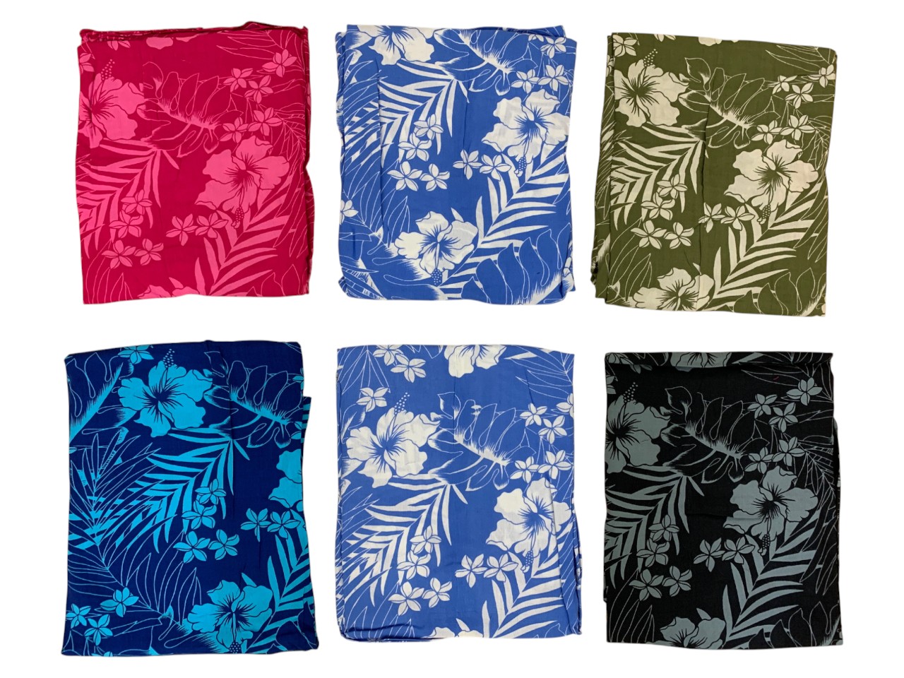 Assorted Tropical Floral Print Rayon Cover Up Poncho, MOQ-6, 66/cs - Image 3
