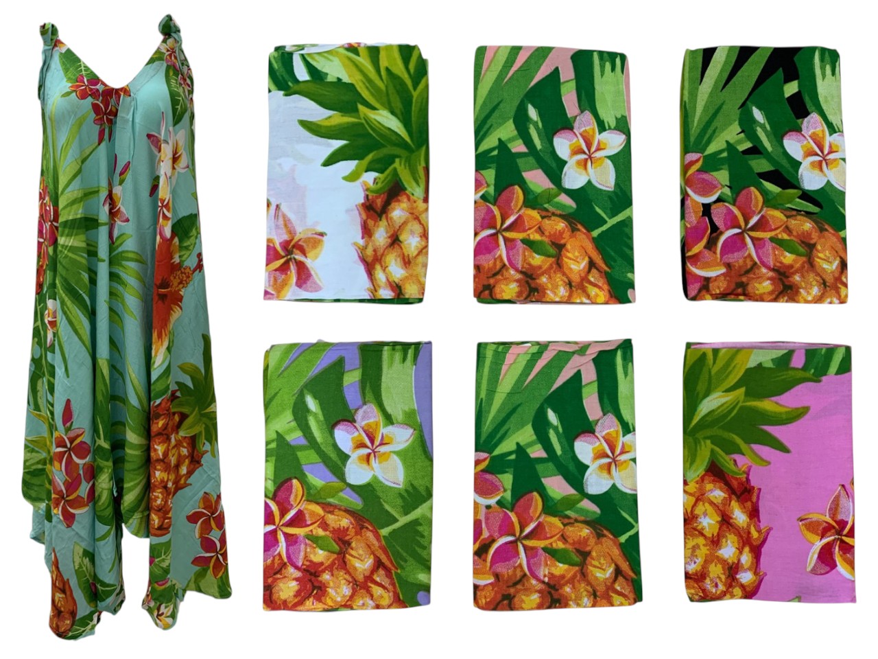 Pineapple & FloralFashion Medium Tied Shoulder Strap Asstd Color