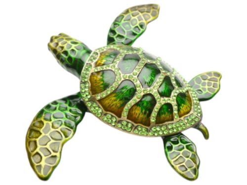 5" Turtle Jewelry Box, 5pcs/box