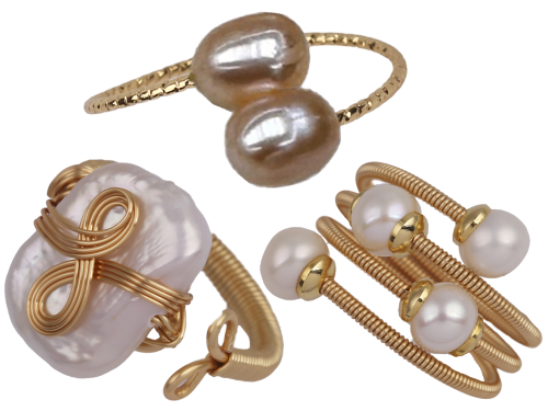 07-Fashion Pearl Rings