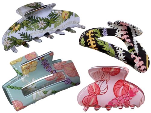16-Pikake Claw Clip Collection