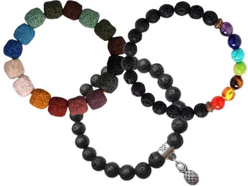26-Lava Rock Bracelet